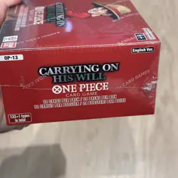 One Piece TCG: OP13 Carrying On His Will Booster Box Sealed English UK Cards - Image 2