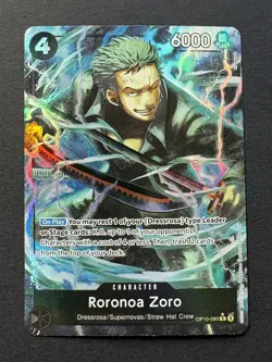One Piece PRB02 Premium Booster Vol 2 - Roronoa Zoro EN OP10-095 R Alt Art - Image 1