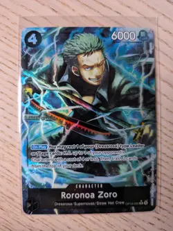 ONE PIECE - RORONOA ZORO - OP10-095 ALT ART RARE ENG PREMIUM BOOSTER 2 PRB02 NEW - Image 1