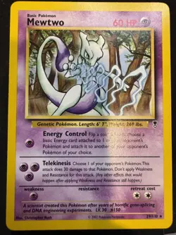 Pokemon TCG Mewtwo Legendary Collection Non-Holo Card 29/110 NM - Image 1