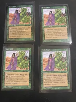 MtG 4x Tinder Wall Ice Age Magic the Gathering - Image 1