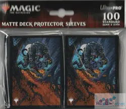 Midnight Hunt Moonrage Brute 100 ULTRA PRO MTG deck protectors card sleeves - Image 1