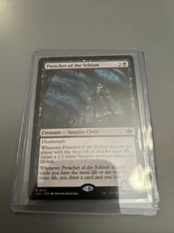 MTG Preacher of the Schism LCI 0113 Lost Caverns of Ixalan Rare Card Regular - Image 1