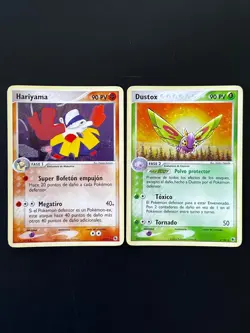 Hariyama 8 Dustox 6/109 SPANISH EX Ruby & Saphire Holo Rare Pokemon Cards ZY7 1 - Image 1