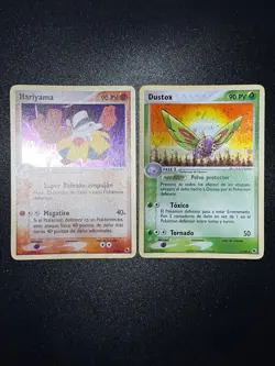 Hariyama 8 Dustox 6/109 SPANISH EX Ruby & Saphire Holo Rare Pokemon Cards ZY7 1 - Image 2