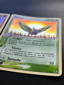 Hariyama 8 Dustox 6/109 SPANISH EX Ruby & Saphire Holo Rare Pokemon Cards ZY7 1 - Image 4