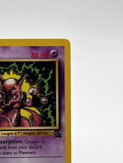 Pokemon TCG Mewtwo #14 WOTC Wizard's Black Star Promo Card - Image 2