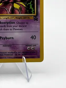 Pokemon TCG Mewtwo #14 WOTC Wizard's Black Star Promo Card - Image 5