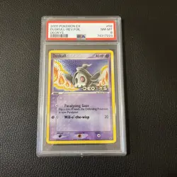 Graded PSA 8 NM-MT DUSKULL 2005 Pokemon EX Card REV FOIL #58 Deoxys - Image 1