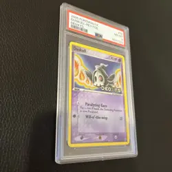 Graded PSA 8 NM-MT DUSKULL 2005 Pokemon EX Card REV FOIL #58 Deoxys - Image 3