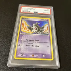 Graded PSA 8 NM-MT DUSKULL 2005 Pokemon EX Card REV FOIL #58 Deoxys - Image 4