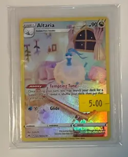 Altaria GG19/GG70 Crown Zenith Full Art Ultra Rare Holo Pokemon Card NM - Image 1