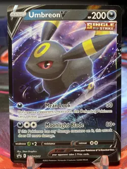 Umbreon V - SWSH203 Holo Promo SWSH: Sword & Shield Promo Cards - Image 1