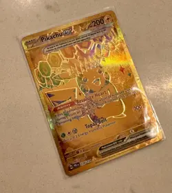 Pikachu Ex 179/131 Prismatic Evolutions Hyper Rare Gold Pokemon Card 2025 NM - Image 2