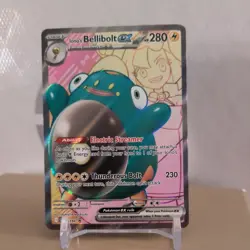 Pokemon Svpen Ionos bellibolt ex black star promo card 194 English Nm - Image 1