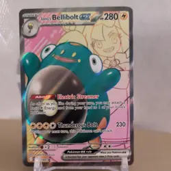 Pokemon Svpen Ionos bellibolt ex black star promo card 194 English Nm - Image 4