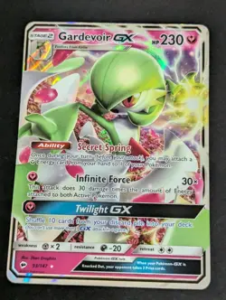 Pokemon TCG Gardevoir GX 93/147 Sm-Burning Shadows Holo Card NM Condition - Image 1