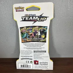 Pokemon TCG Team Up Sleeved Booster Pack Rare Pikachu Zekrom Factory Sealed New - Image 4