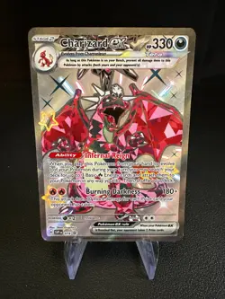 Charizard Ex SVP074, Black Star Promo, Pokemon, NM - Image 1