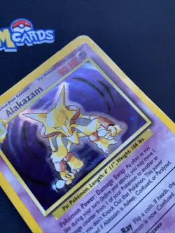 Pokemon TCG Alakazam Base Set 1/102 Holo Rare HP. - Image 4