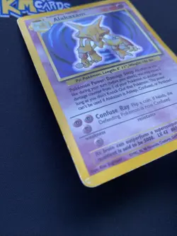 Pokemon TCG Alakazam Base Set 1/102 Holo Rare HP. - Image 5