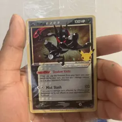 3 x Greninja Gold Star (SWSH144) Pokemon Celebrations Promo Sealed Lot - Image 5