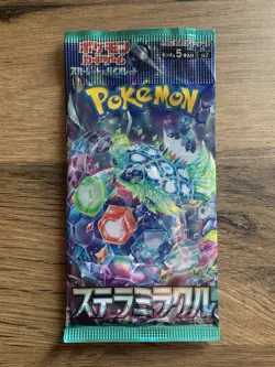 Pokemon TCG Japanese Stellar Miracle sv7 Sealed Booster Pack x 1 - Image 1