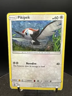Pikipek SM07 SM Sun & Moon Black Star Promo Holo Pokemon TCG - Free Shipping - Image 2