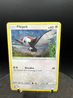 Pikipek SM07 SM Sun & Moon Black Star Promo Holo Pokemon TCG - Free Shipping - Image 3