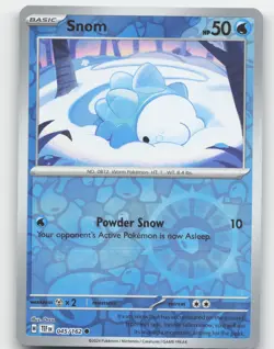 Snom #045/162 Reverse Holo Pokemon Temporal Forces Near Mint or Better - Image 1