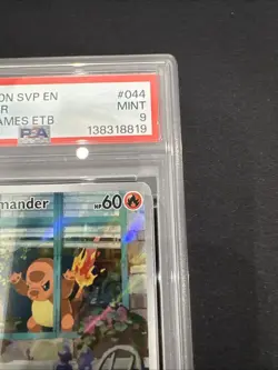 2023 POKEMON SVP EN-SV BLACK STAR PROMO #044 CHARMANDER PSA 9 - Image 3