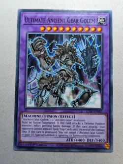 Ultimate Ancient Gear Golem - LDS1-EN087 - Common - 1st Edition Yugioh - Image 1