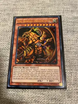 The Winged Dragon of Ra - LDK2-ENS03 - Limited - Ultra Rare - LP - Image 2