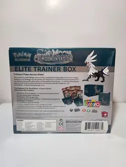 Pokemon SUN AND MOON CRIMSON INVASION Elite Trainer Box ETB New SEALED - Image 2