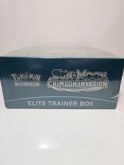 Pokemon SUN AND MOON CRIMSON INVASION Elite Trainer Box ETB New SEALED - Image 5