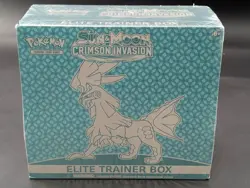 Pokemon TCG: Sun and Moon Crimson Invasion Elite Trainer Box Sealed - Image 1