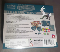 Pokemon SUN AND MOON CRIMSON INVASION Elite Trainer Box ETB New Sealed - Image 5