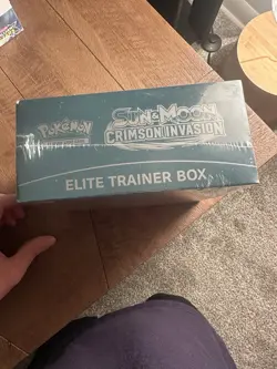 Pokemon SUN AND MOON CRIMSON INVASION Elite Trainer Box ETB New Sealed MINTY - Image 2