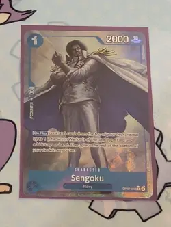 One Piece Sengoku OP07-046 Parallel Alt Art English, NM Condition - Image 1