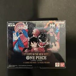 One Piece Emperors In The New World English BOOSTER BOX OP-09 24 Factory Sealed - Image 1