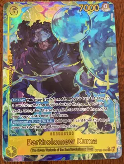 One Piece - Bartholomew Kuma (Alt Art) OP12-119 SEC - Legacy of the Master - Image 1