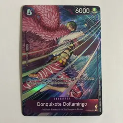 Donquixote Doflamingo (Alternate Art) PRB02-011 Premium Booster Vol. 2 NM Single - Image 1