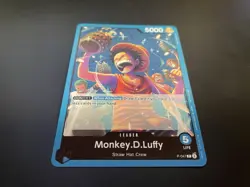 One Piece TCG - Monkey D. Luffy Promo Leader - P-047 - Sealed Battle Vol. 1 - NM - Image 2