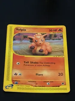 Vulpix 136/165 Expedition Base Set Regular Pokemon Card - Image 1