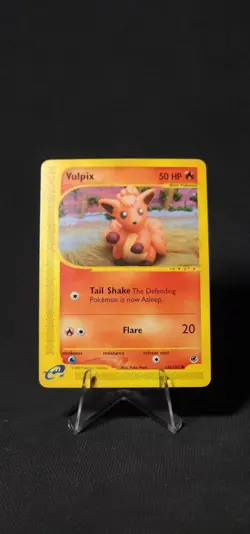 Pokemon Vulpix 136/165 Expedition Base Set Regular NM - Image 1