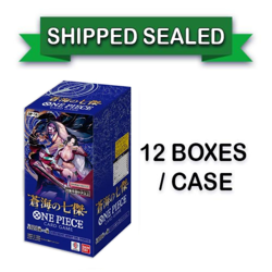 Case One Piece TCG OP-14 Booster Box The Azure Sea's Seven Ship Sealed - Image 1