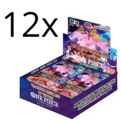 One Piece TCG Sealed Case 12x Box OP14 EB04 THE AZURE'S SEA SEVEN - ENGLISH ENG - Image 1
