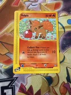 Vulpix - Aquapolis 116/147 2002 - E Reader - Pokemon TCG - WOTC - NM - Image 1