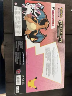 POKEMON TCG CELEBRATIONS COLLECTION V MEMORIES CHARIZARD SYLVEON SEALED BOX - Image 2