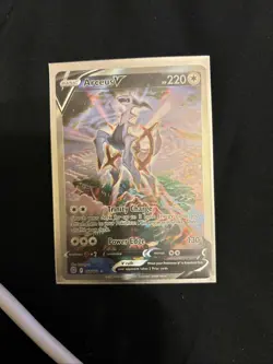 Arceus V #166/172 Brilliant Stars NM/Near Mint Pokemon 2022 - Image 3